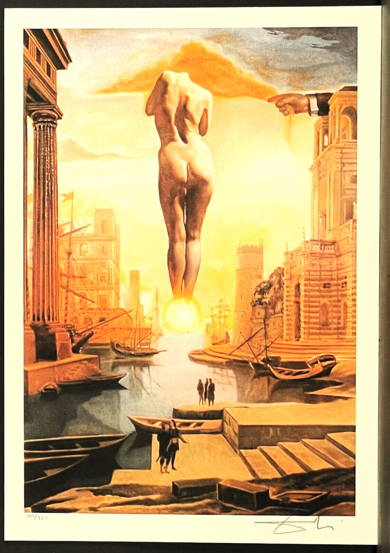 Salvador Dali Lithograph signed by hand, paper 300 gm (1 of 5)