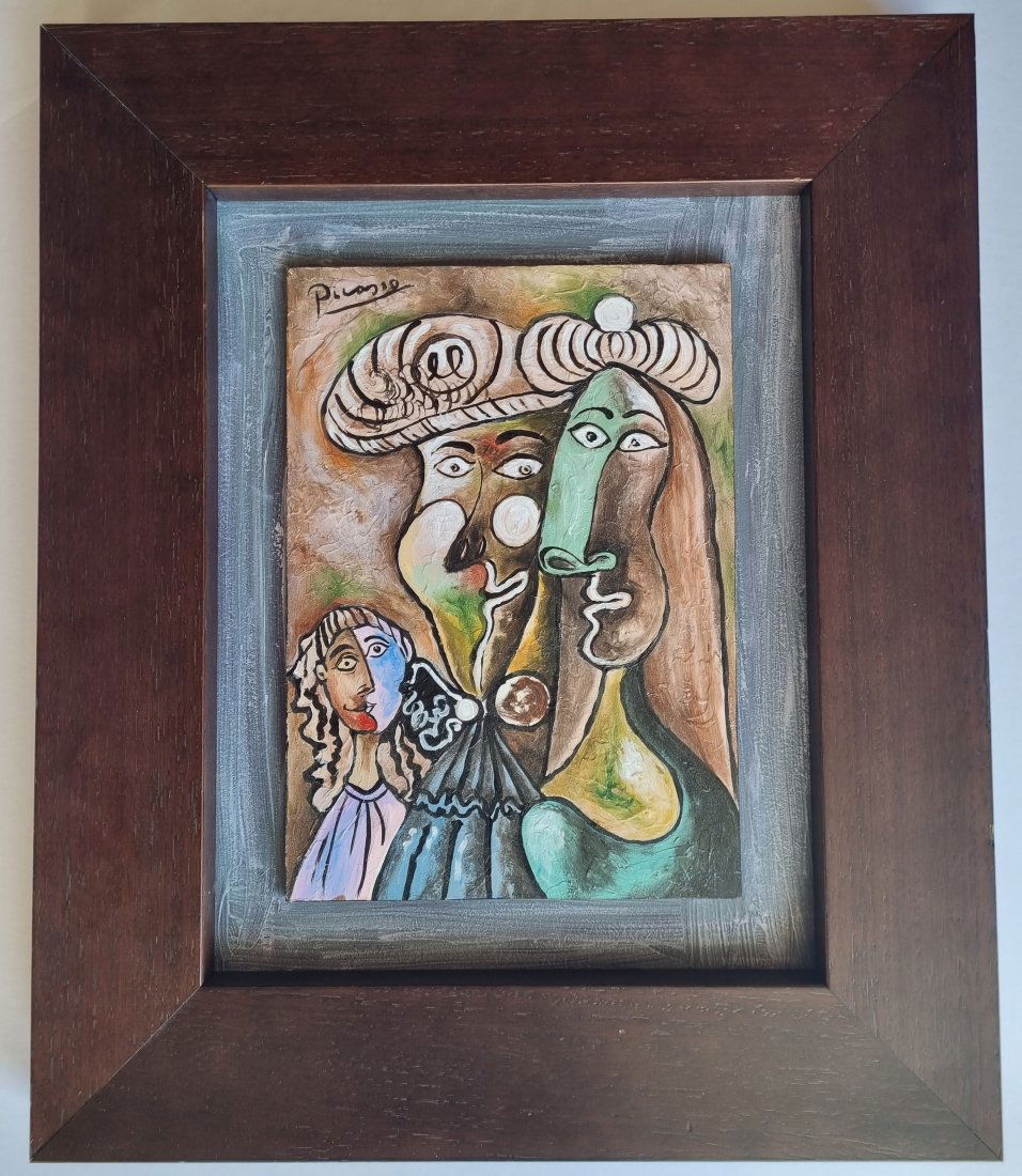 Pablo Picasso, Drawing hand signed (1 of 2)