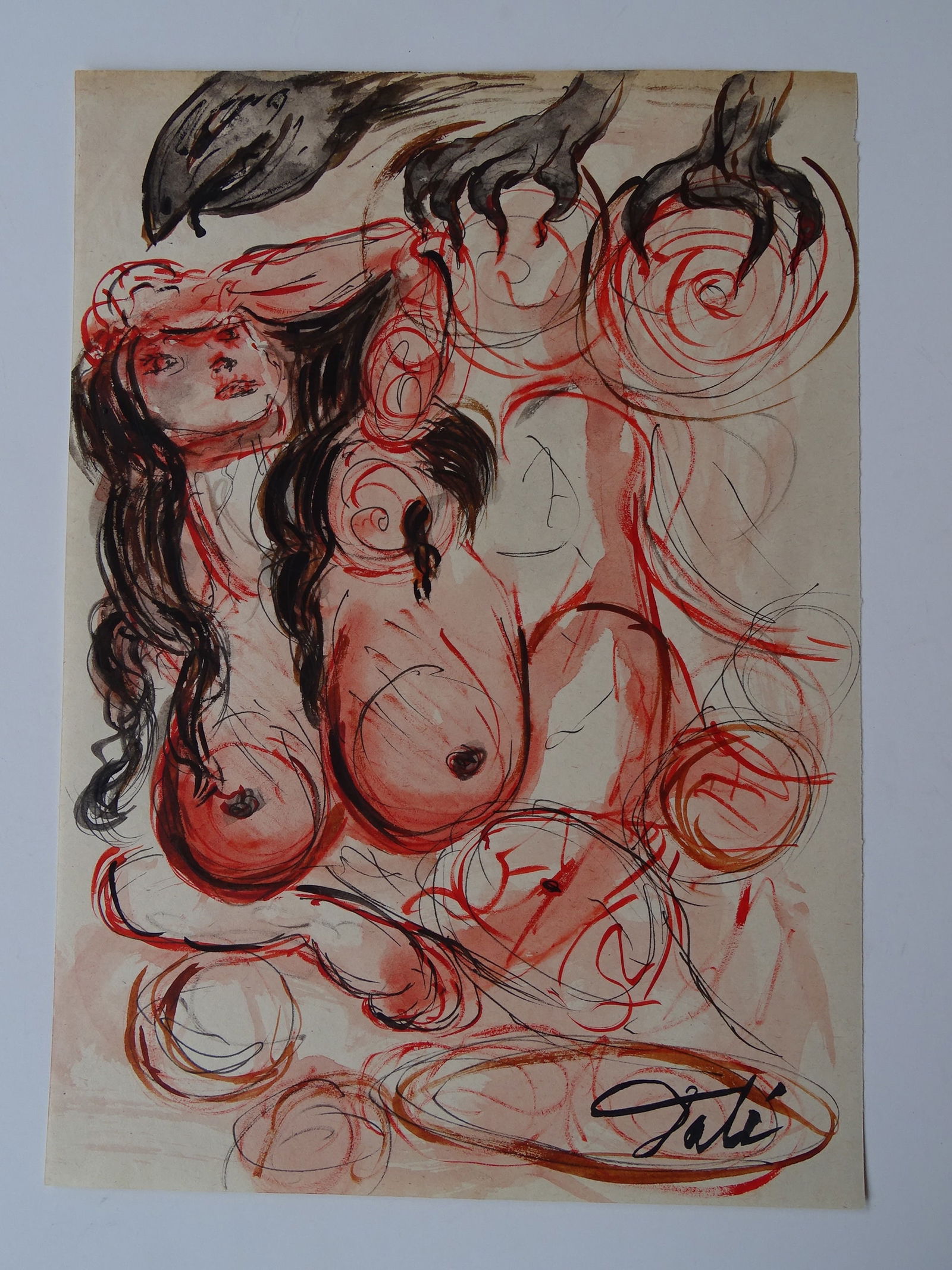 Salvador Dali, hand signed (1 of 7)