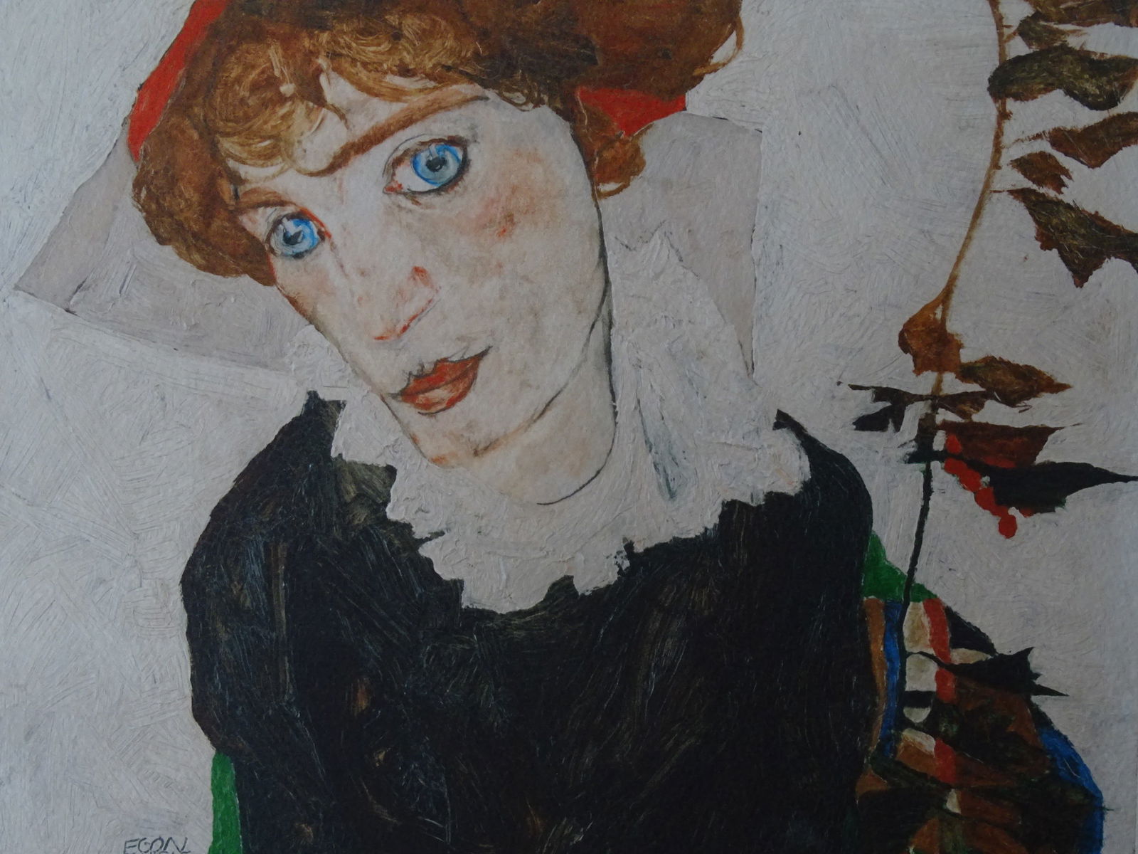 Egon Schiele: Egon Schiele 38x28cm, embossed sealVery good condition