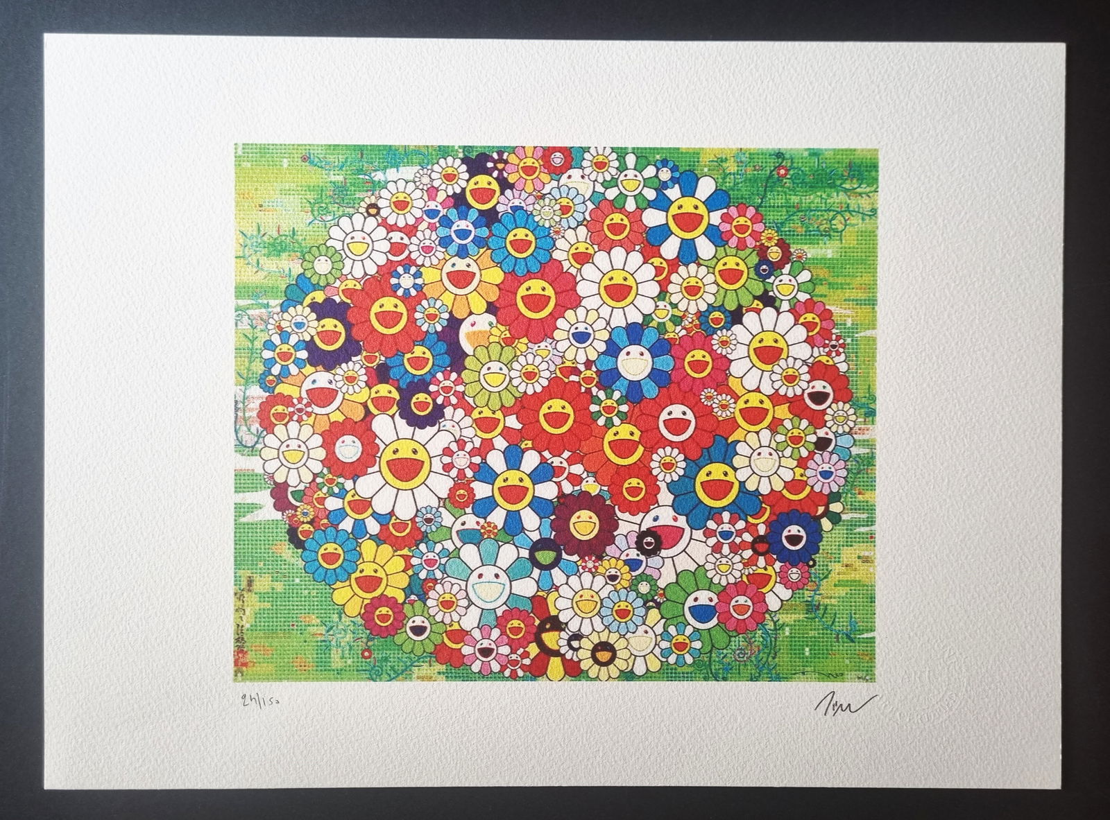 Takashi Murakami, Lithographie Signed , numbered COA (1 of 5)