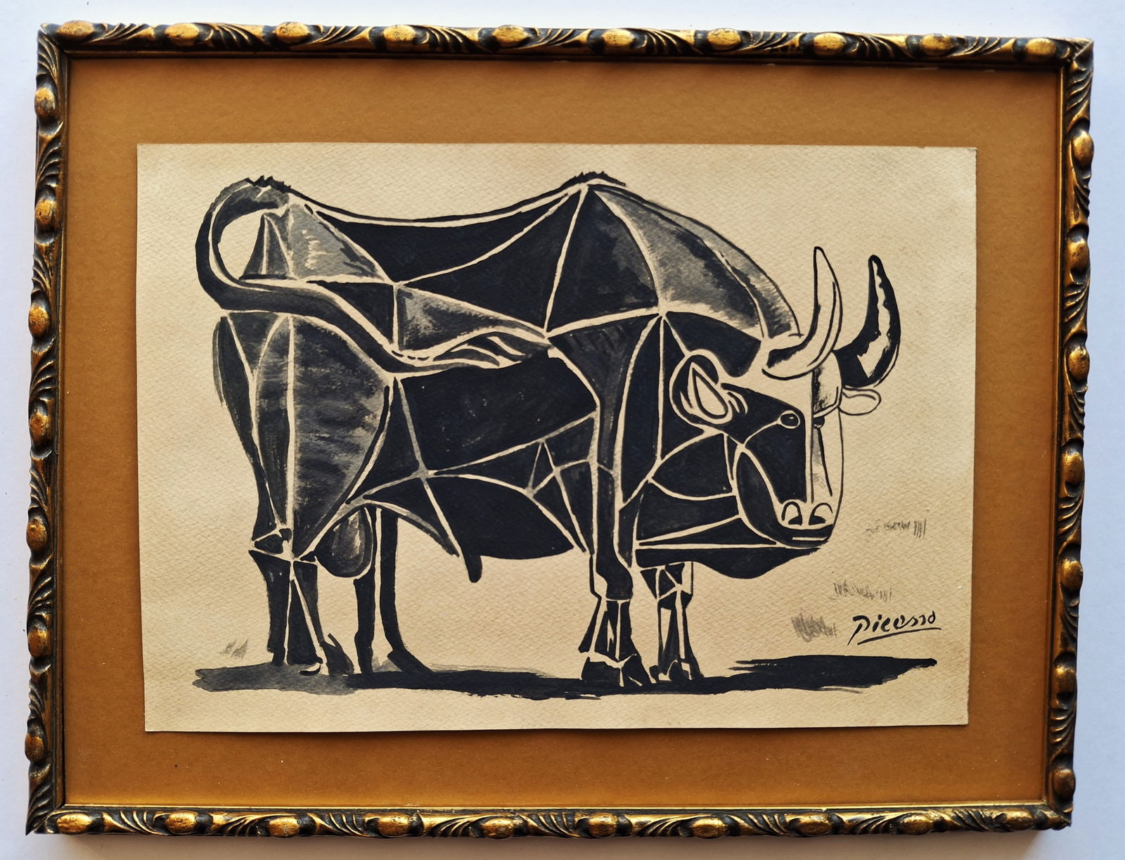 Pablo Picasso, Drawing hand signed (1 of 1)