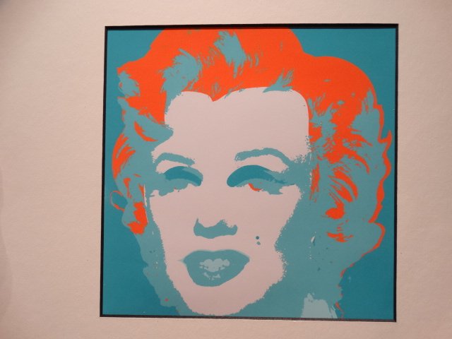 ANDY WARHOL SERIGRAPHY 1987 -ART BASEL (1 of 3)