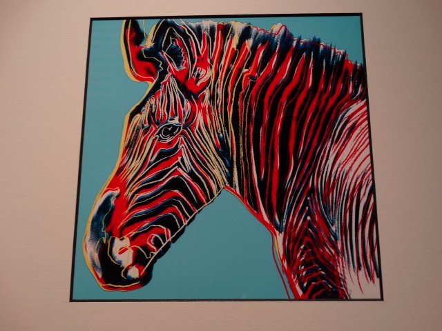 ANDY WARHOL SERIGRAPHY 1987 -ART BASEL (1 of 2)
