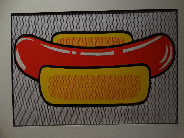 ROY LICHTENSTEIN SERIGRAPHY 1987 -ART BASEL (1 of 3)