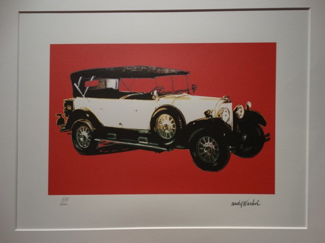 ANDY WARHOL, HAND NUMBERED,LIMITED PLATE SIGNED (1 of 5)