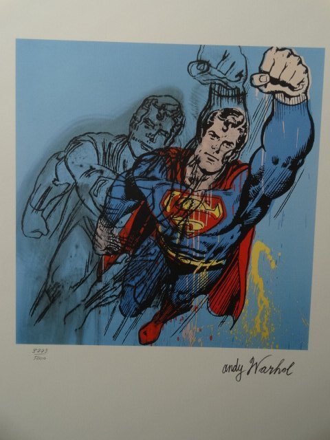 Andy Warhol-- Superman (1 of 5)