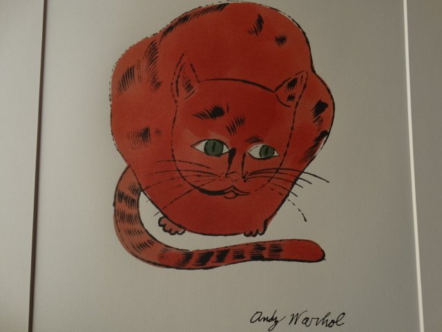 ANDY WARHOL, HAND NUMBERED,LIMITED PLATE SIGNED (1 of 2)