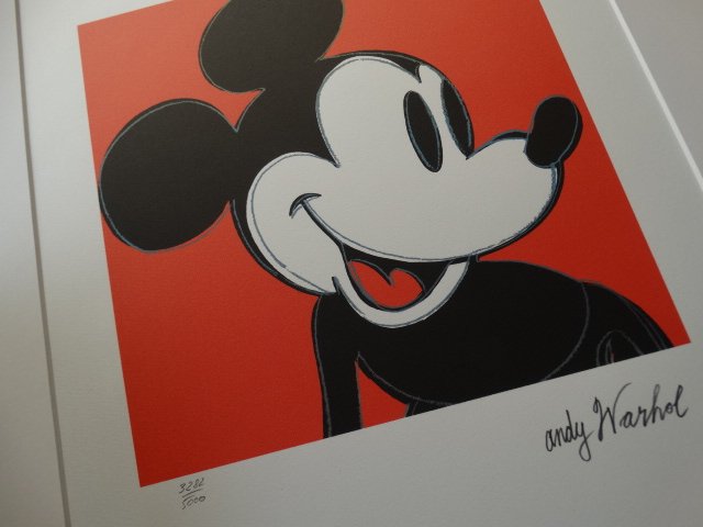 ANDY WARHOL, HAND NUMBERED,LIMITED PLATE SIGNED (1 of 5)