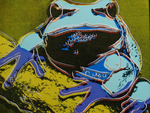 ANDY WARHOL SERIGRAPHY 1987 -ART BASEL (1 of 4)