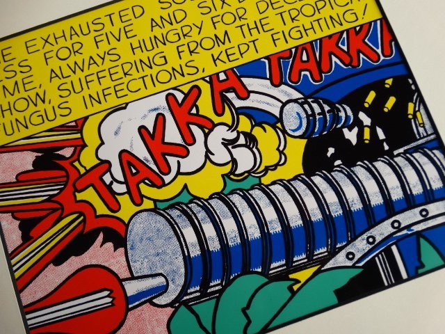 ROY LICHTENSTEIN SERIGRAPHY 1987 -ART BASEL (1 of 4)