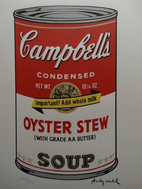ANDY WARHOL CAMPBELLS (1 of 6)