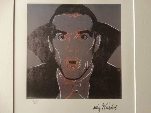 ANDY WARHOL,  DRACULA (1 of 6)