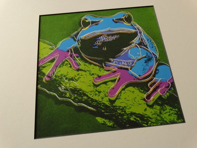 ANDY WARHOL SERIGRAPHY 1987 -ART BASEL (1 of 3)