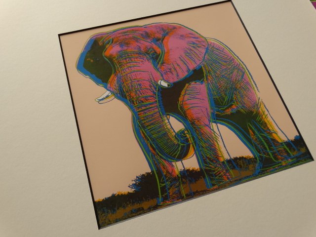 ANDY WARHOL SERIGRAPHY 1987 -ART BASEL (1 of 3)