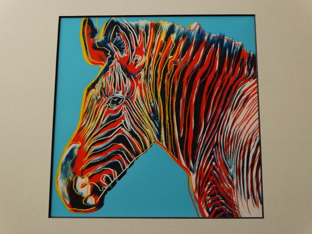 ANDY WARHOL SERIGRAPHY 1987 -ART BASEL (1 of 3)