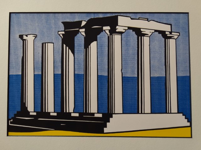 ROY LICHTENSTEIN SERIGRAPHY 1987 -ART BASEL (1 of 3)