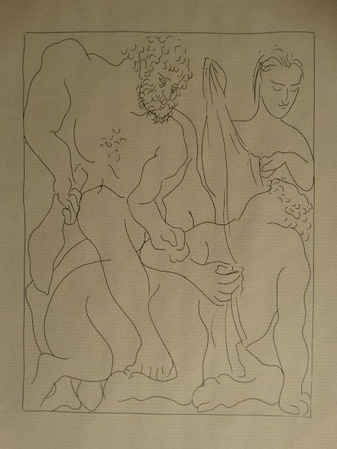 PABLO PICASSO, LITHOGRAPH 1970 (1 of 3)
