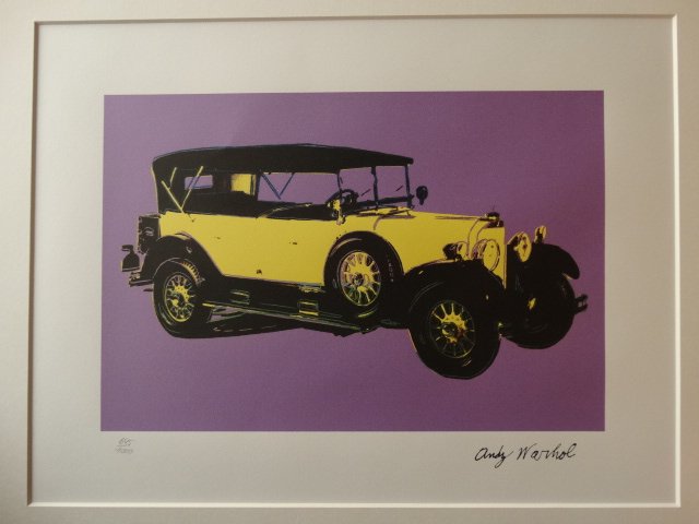 ANDY WARHOL, HAND NUMBERED,LIMITED PLATE SIGNED (1 of 5)