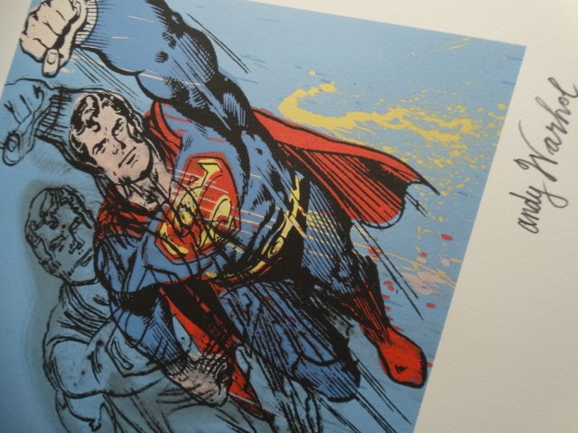 ANDY WARHOL -SUPERMAN (1 of 4)