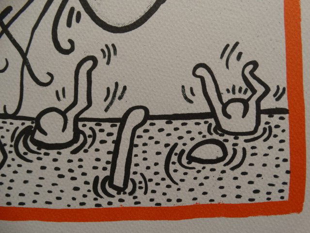 KEITH HARING LITHOGRAPH, LIMITED (1 of 6)