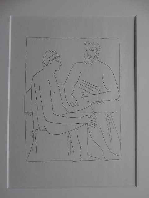 PABLO PICASSO, LITHOGRAPH 1970 (1 of 4)
