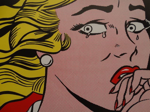 ROY LICHTENSTEIN,  CRYING GIRL (1 of 4)