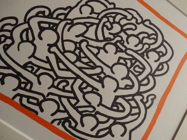 KEITH HARING LITHOGRAPH (1 of 4)