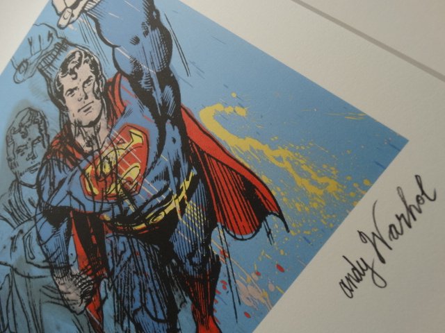 ANDY WARHOL, SUPERMAN (1 of 3)