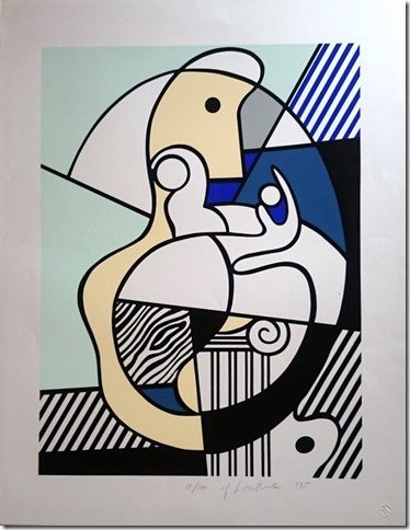 Roy Lichtenstein (1923-1997), Homage to Max Ernst, 1975 (1 of 4)