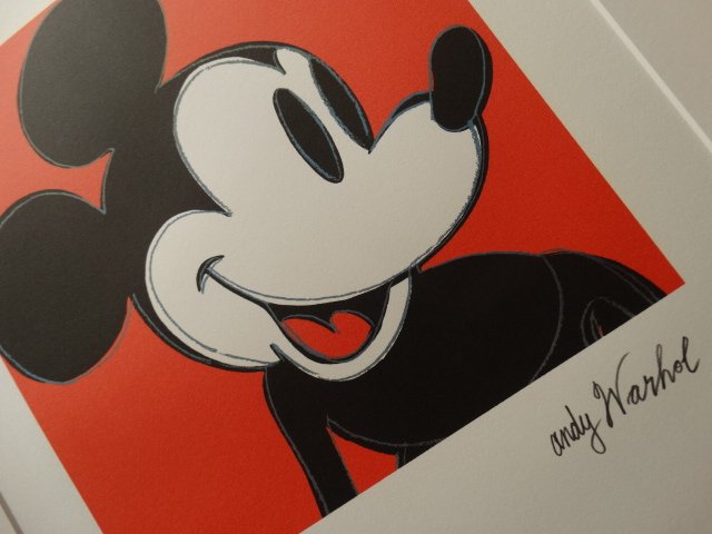 ANDY WARHOL, MICKEY MOUSE (1 of 3)