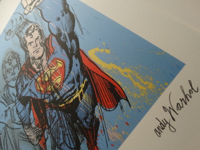 ANDY WARHOL, SUPERMAN (1 of 3)