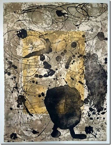 JOAN MIRÓ, RUPESTRES XIII, 1978, ETCHING AND AQUATINT (1 of 4)