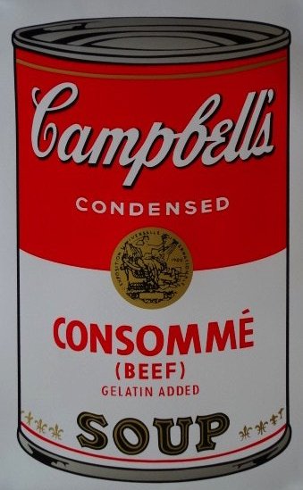 ANDY WARHOL-CAMPBELLS TOMATO SOUP (1 of 6)