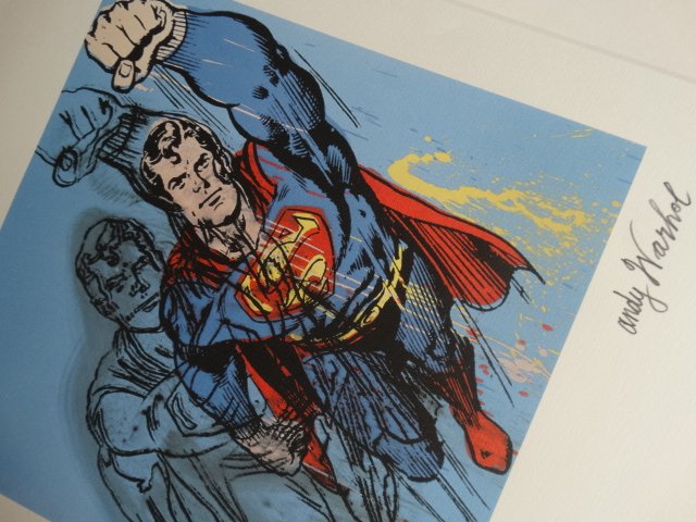 ANDY WARHOL, SUPERMAN (1 of 4)