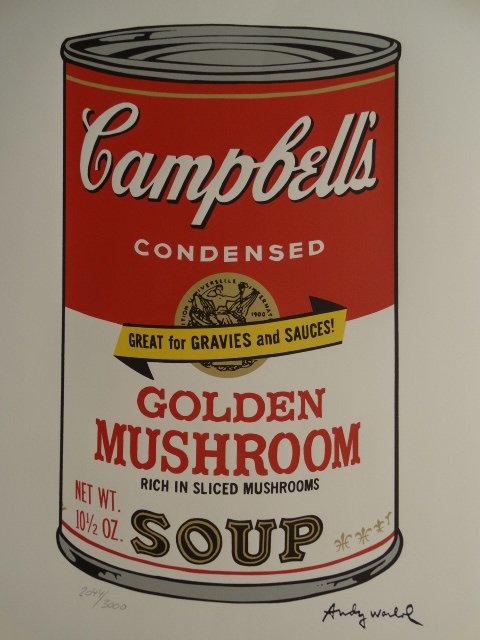 ANDY WARHOL, CAMPBELLS (1 of 3)