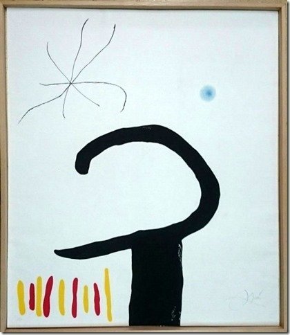 JOAN MIRO, ETCHING, 1975 (1 of 6)
