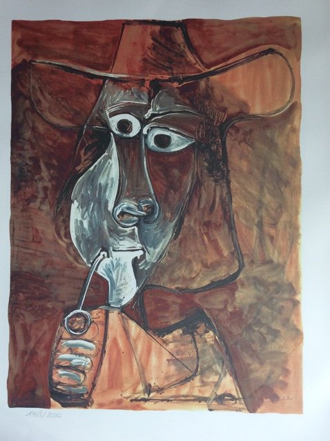 PICASSO signed HAND NUMBERED (1 of 3)