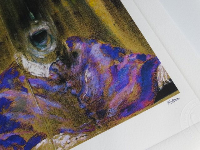 FRANCIS BACON, PLATE SIGNED AND HAND NUMBERED (1 of 7)