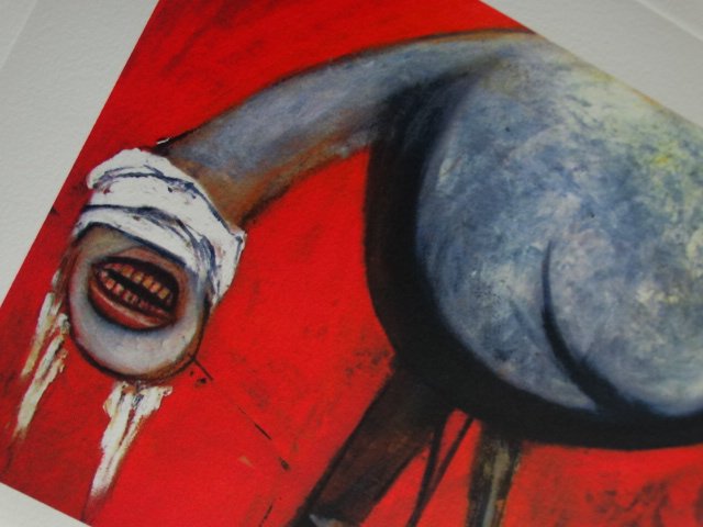 FRANCIS BACON, PLATE SIGNED AND HAND NUMBERED (1 of 7)