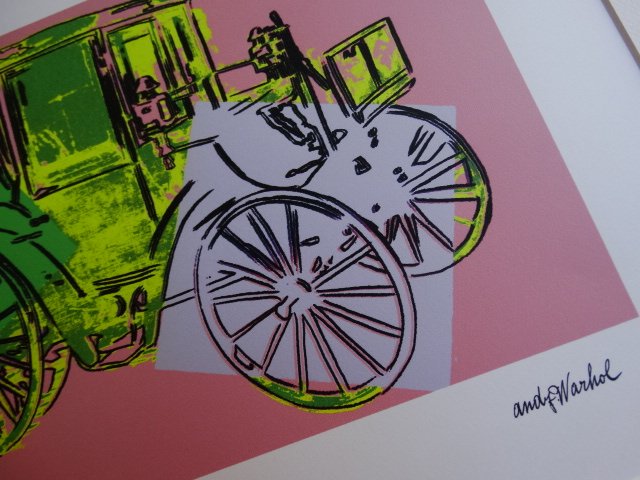 ANDY WARHOL, CLASSIC CAR (1 of 4)