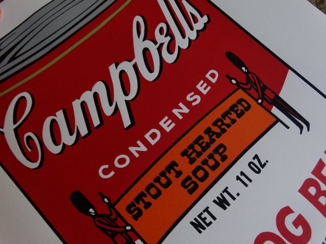 ANDY WARHOL, CAMPBELLS HAND NUMBERED AND PLATE SIGNED (1 of 4)