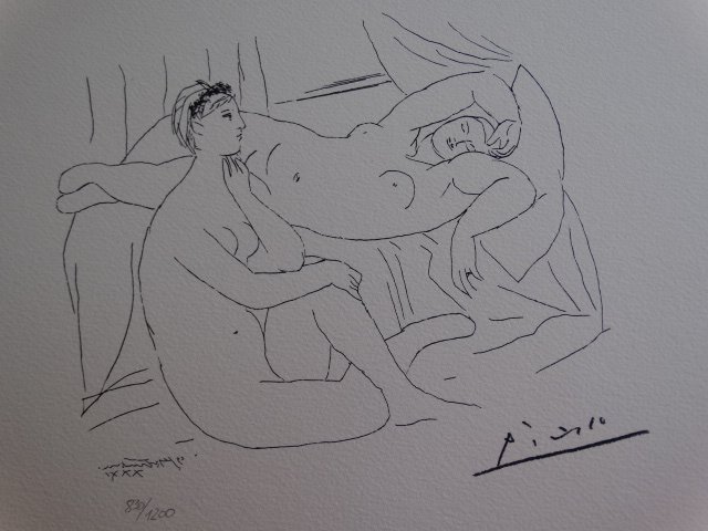 Pablo Picasso, SPADEM, signed and hand numbered (1 of 5)