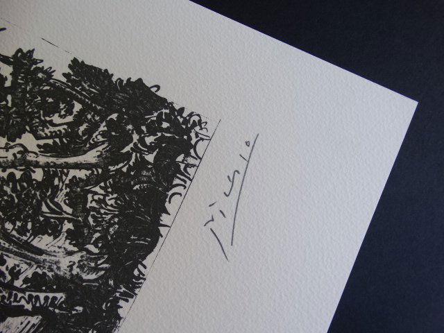 Pablo Picasso, signed and hand numbered (1 of 5)