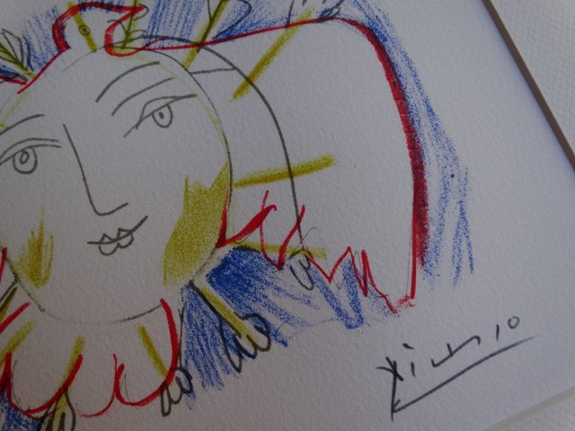 Pablo Picasso, signed and hand numbered (1 of 4)