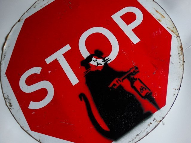 Banksy (b. circa 1974), Sign, GB, circa 2006 (1 of 9)