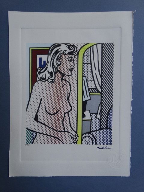 ROY LICHTENSTEIN  HAND NUMBERED,LIMITED PLATE SIGNED (1 of 3)