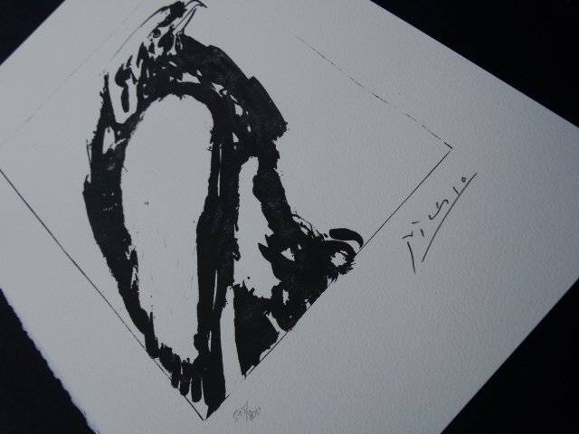 PABLO PICASSO, SPADEM, SIGNED AND HAND NUMBERED (1 of 5)