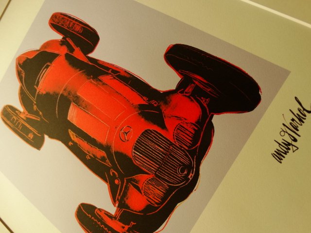 ANDY WARHOL, PLATE SIGNED AND HAND NUMBERED (1 of 3)