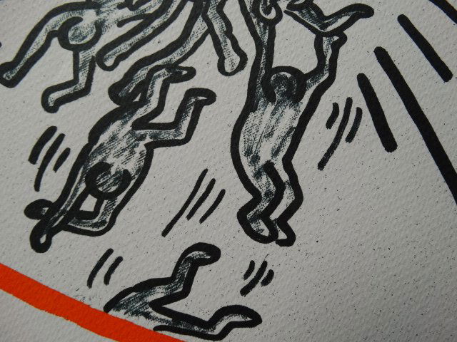 Keith Haring, lithograph, limited edition (1 of 3)